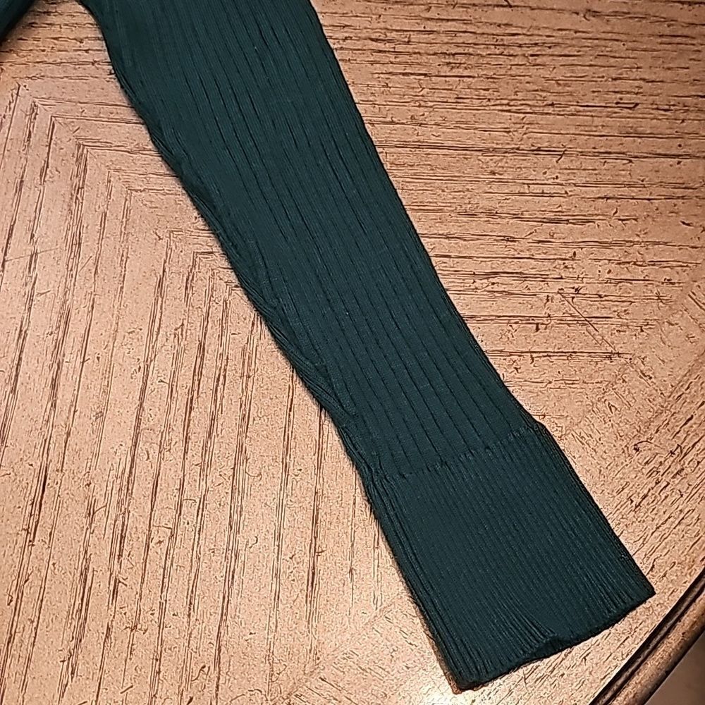 Emerald green long sleeve top PL Madison Grey - Picture 4 of 12